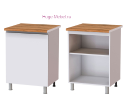 Кухонный шкаф нижний 600 Плейона (белый)