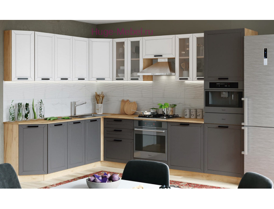 Угловая кухня 210х300 "Альфа"