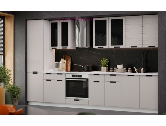 Кухня 3.2 метра "Сахара" мокко