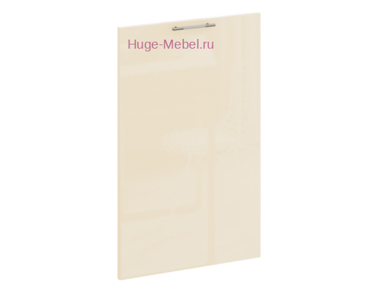 Фасад для посудомоечной машины 450 мм Ф-100 ваниль глянец (Ксения)