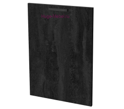 Фасад для посудомоечной машины 450 мм Ф-100 угольный камень (Пасаденна)