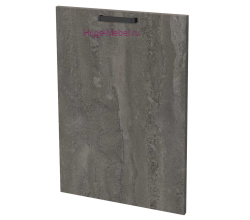 Фасад для посудомоечной машины 450 мм Ф-100 железный камень (Пасаденна)