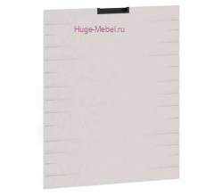 Фасад для посудомоечной машины 600 мм Ф-105 холст мокко с фрезеровкой (Сахара)