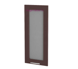 Кухонный фасад Ф-95 шоколад глянец (Ксения)