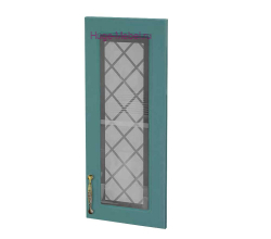 Кухонный фасад Ф-215 дуб бирюза (Модена)