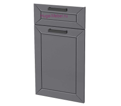 Кухонный фасад Ф-21 холст вулкан (Альфа)