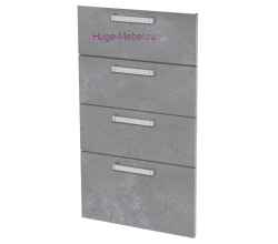 Кухонный фасад Ф-24 бетон темный (Бетон)