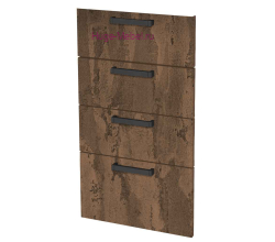 Кухонный фасад Ф-24 ржавый камень (Пасаденна)