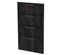 Кухонный фасад Ф-24 угольный камень (Пасаденна)