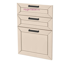 Кухонный фасад Ф-33 холст брюле (Альфа)