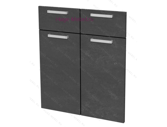 Кухонный фасад Ф-41-М бетон графит (Бетон)