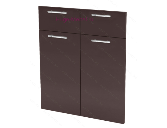 Кухонный фасад Ф-41-М Шоколад (Ксения)