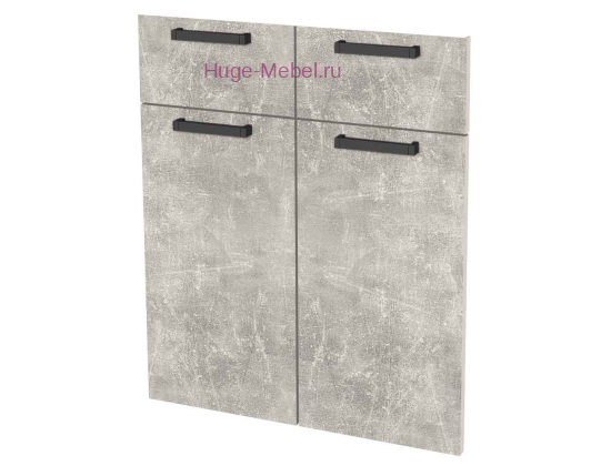 Кухонный фасад Ф-41-М ателье светлое (Пасаденна)