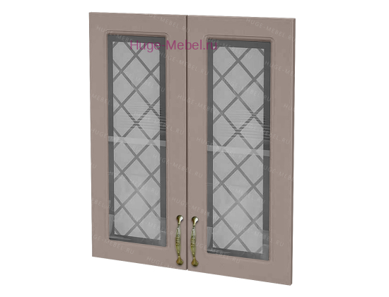 Кухонный фасад Ф-255 дуб кофе (Модена)