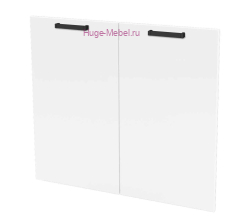 Кухонный фасад Ф-250 белый бриллиант (Пасаденна)