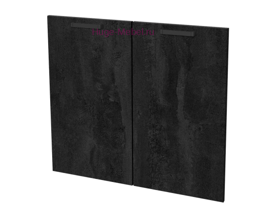 Кухонный фасад Ф-40 угольный камень (Пасаденна)