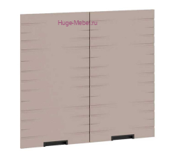 Кухонный фасад Ф-250 холст латте с фрезеровкой (Сахара)