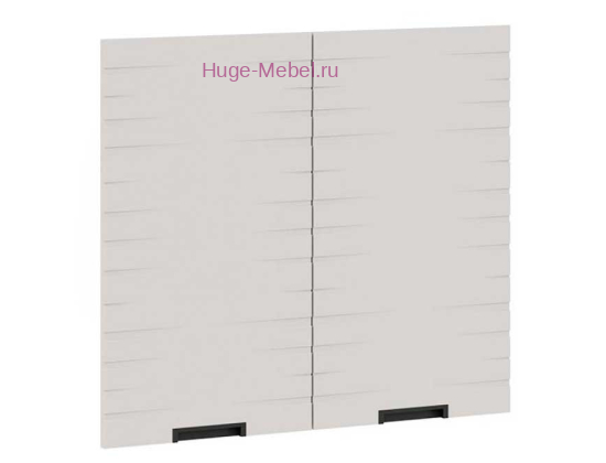 Кухонный фасад Ф-50 холст мокко с фрезеровкой (Сахара)