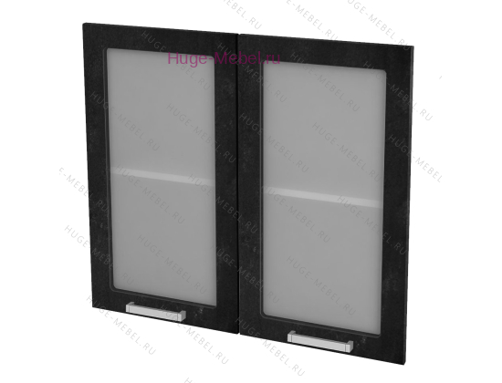 Кухонный фасад Ф-255 бетон графит (Бетон)