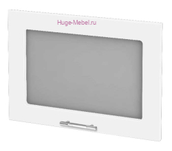 Кухонный фасад Ф-86 белый глянец (Ксения)