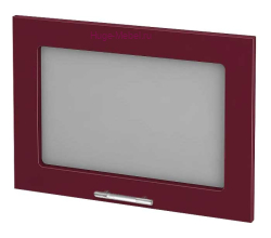 Кухонный фасад Ф-88 бордо глянец (Ксения)