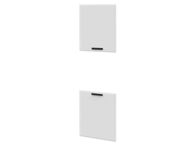 Кухонный фасад Ф-292 белый суперматовый (Призма) Кухонный фасад Ф-292 белый суперматовый (Призма)