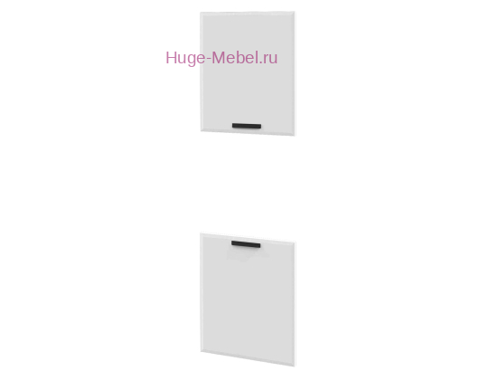 Кухонный фасад Ф-92 белый суперматовый (Призма)