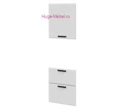 Кухонный фасад Ф-93 белый суперматовый (Призма)