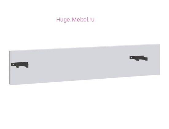 Цоколь кухонный торцевой КЦП 496 (белый)