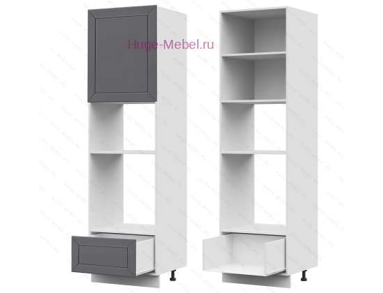 Пенал кухонный для встраиваемой техники 600 Альфа (вулкан)