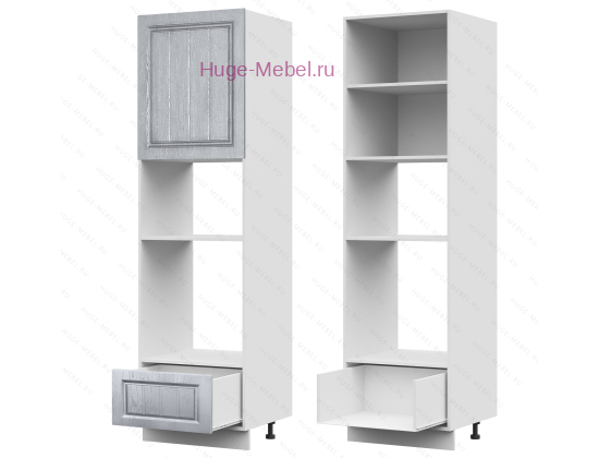 Пенал кухонный для встраиваемой техники 600 Мария (сталь)