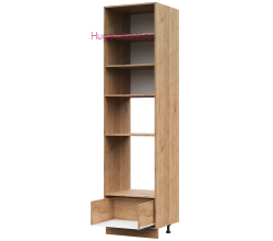 Корпус кухонного пенала для встраиваемой техники 600х2340 ПВ (дуб крафт)