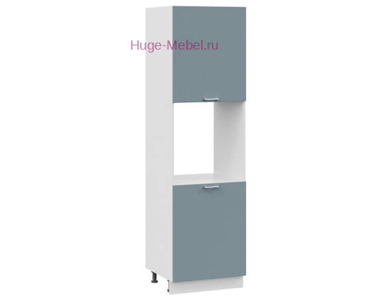 Пенал кухонный напольный с нишей 600 Катрин (топаз)