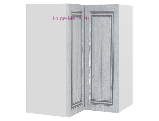 Угловой шкаф верхний прямой 600 Мария (сталь)