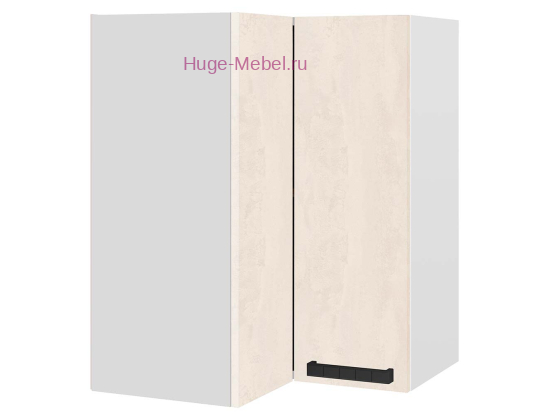 Угловой шкаф верхний прямой 600 Пасаденна (шелковый камень)