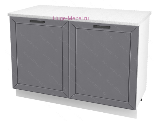 Шкаф кухонный нижний 1000 Альфа (вулкан)