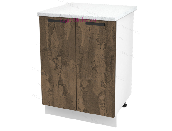 Шкаф кухонный нижний 600 Пасаденна (ржавый камень)