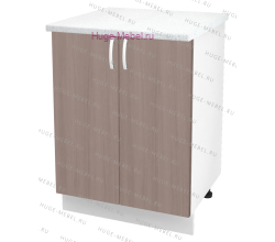 Шкаф кухонный нижний 600 Дина (шимо темный)