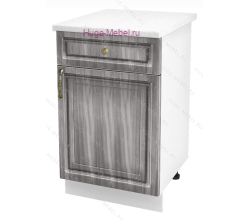 Нижний кухонный шкаф с ящиком  500 Юлия (сандал серый)