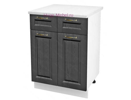 Нижний кухонный шкаф с ящиком  600 Мария (графит)