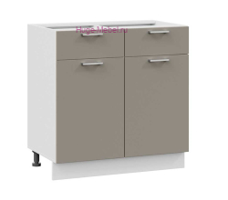 Нижний кухонный шкаф с ящиком 800 Катрин (циркон)