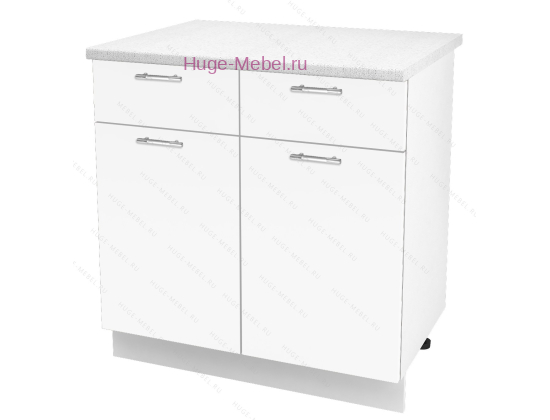 Нижний кухонный шкаф с ящиком  800 Ксения (белый)