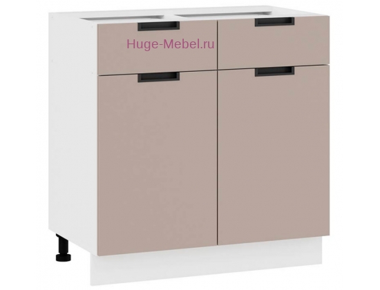 Нижний кухонный шкаф с ящиком 800 Сахара (латте)