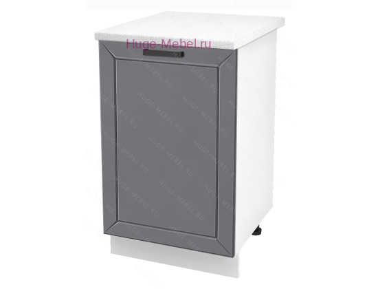 Шкаф кухонный нижний 500 Альфа (вулкан)