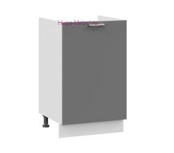 Кухонный шкаф под мойку 500 Катрин (софт графит)