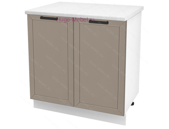 Шкаф кухонный нижний 800 Альфа (латте)