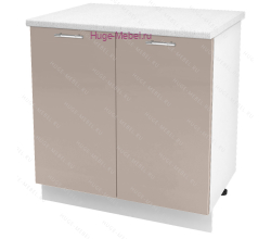 Шкаф кухонный нижний 800 Ксения (кофе с молоком)