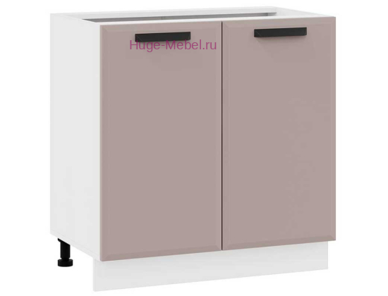 Шкаф кухонный нижний 800 Призма (мокко супермат)