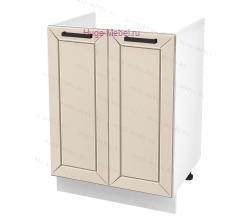 Кухонный шкаф под мойку 600 Альфа (брюле)