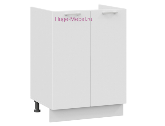 Кухонный шкаф под мойку 600 Катрин (софт вайт)